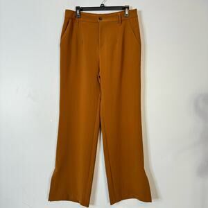 Sanctuary Brown Wide Leg Pants with Size 32 Sustainable Recycle Blend